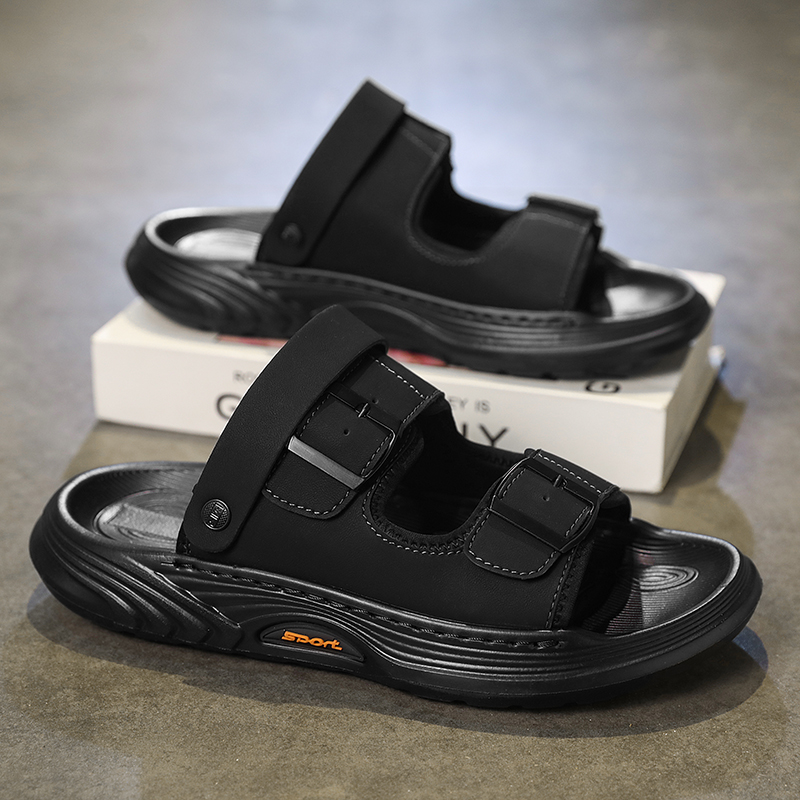 Flip Flop Leather Men - Sandales et tongs de plage décontractées