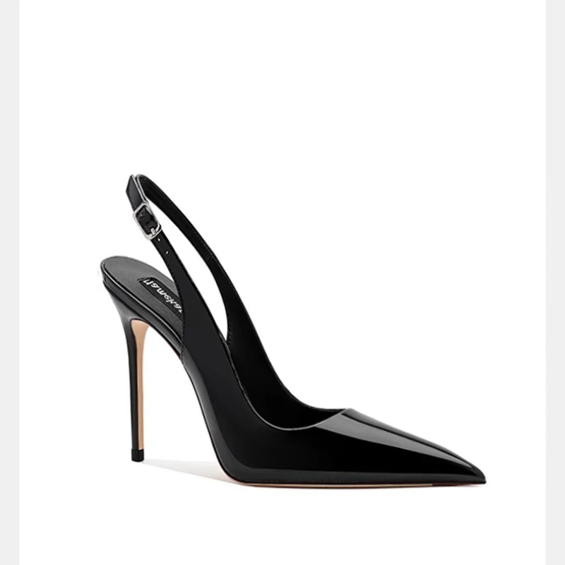 Casual Sandal Leather - Sandales pointues à talons Ultra hauts,