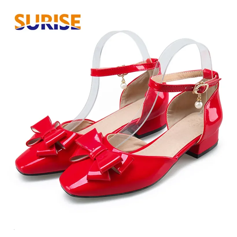 Casual Sandal Leather - Sandales d'été décontractées pour femme, grande