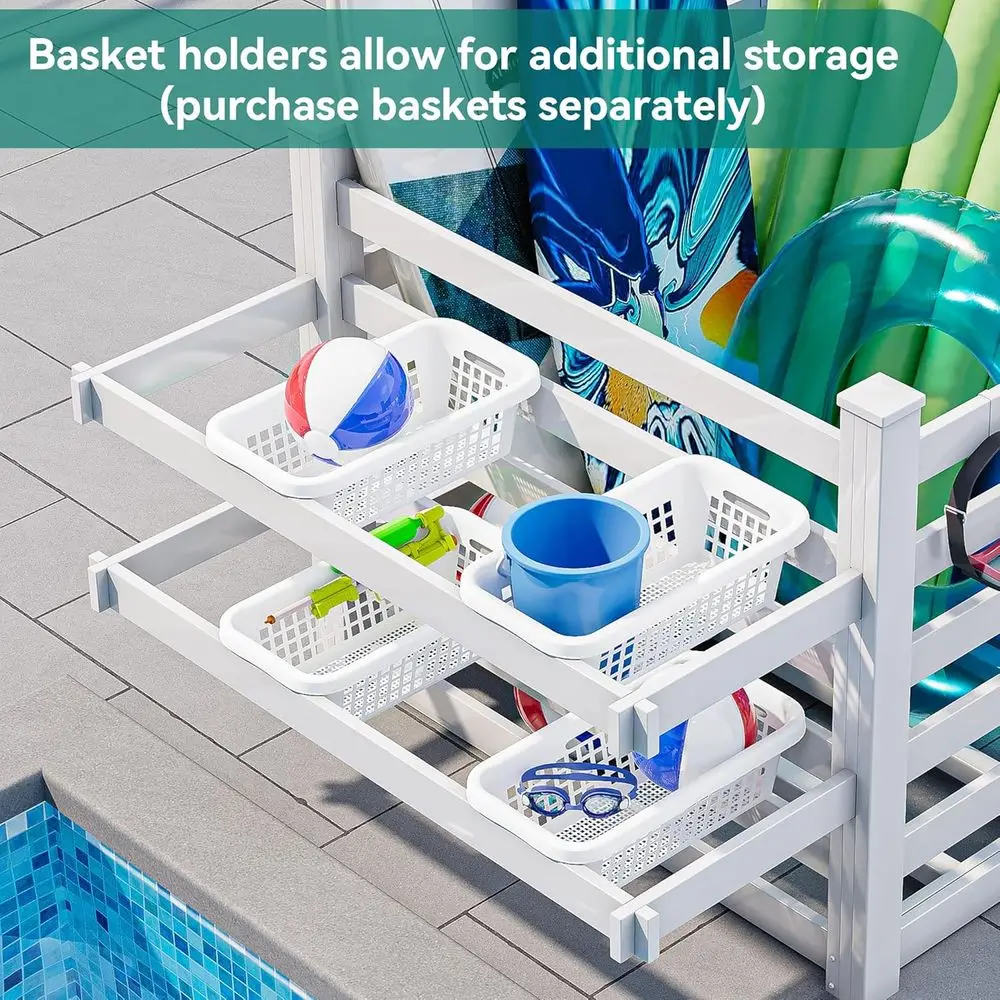 Bac de rangement pour piscine  - Beach Towel Large avis et prix