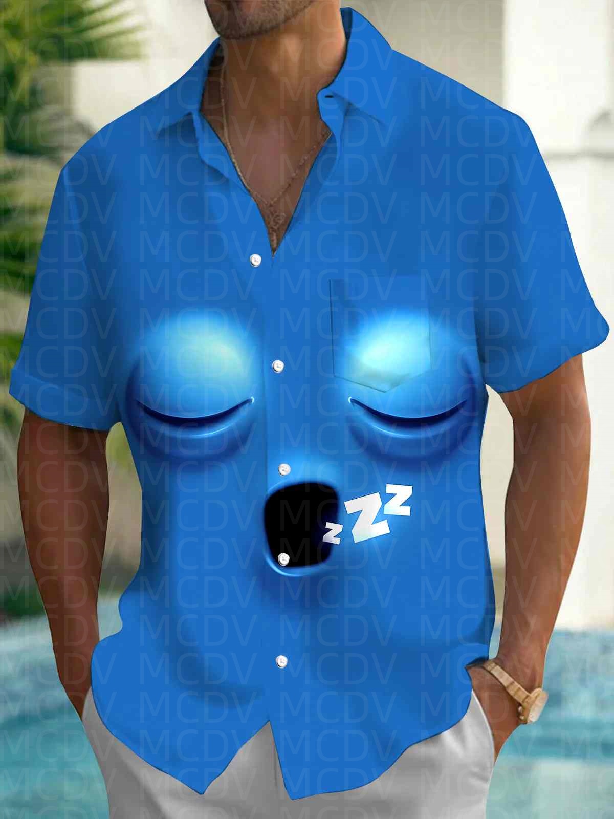 Chemise Hawaïenne Homme à Moti - Shirt Camp Collar avis et prix