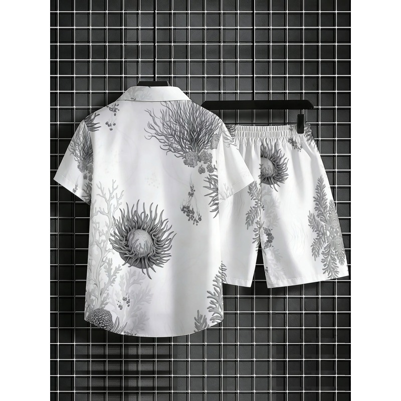 Ensemble chemise et short hawa - Resort Shirt Floral avis et prix